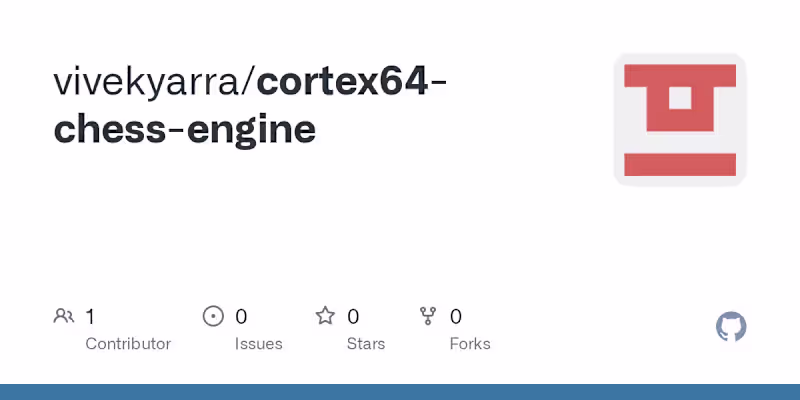Cover image for Cortex64 AI Chess Engine Development