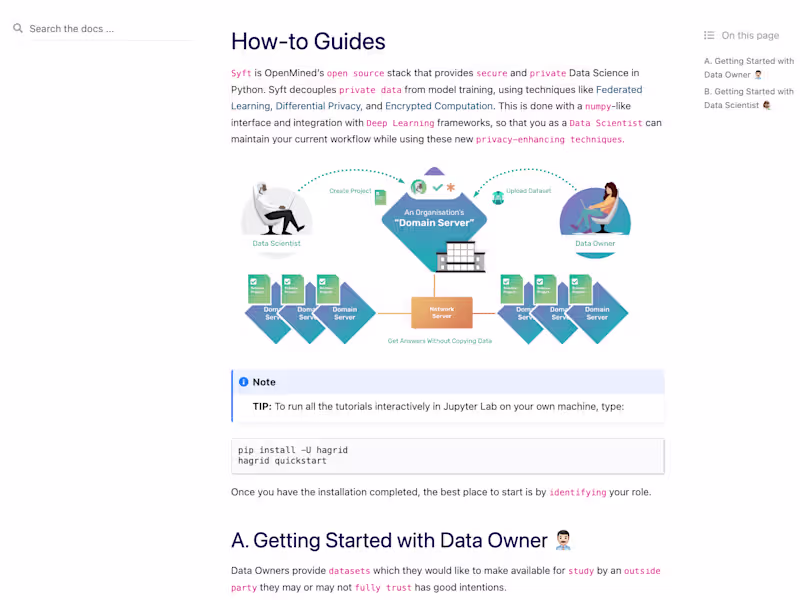 Cover image for How-to Guides — PySyft documentation