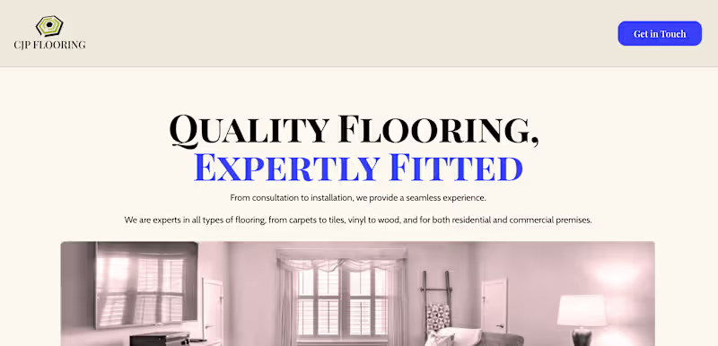 Cover image for CJP Flooring