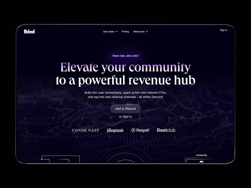 Cover image for Bind - Spark connections, fuel growth—all in Discord.