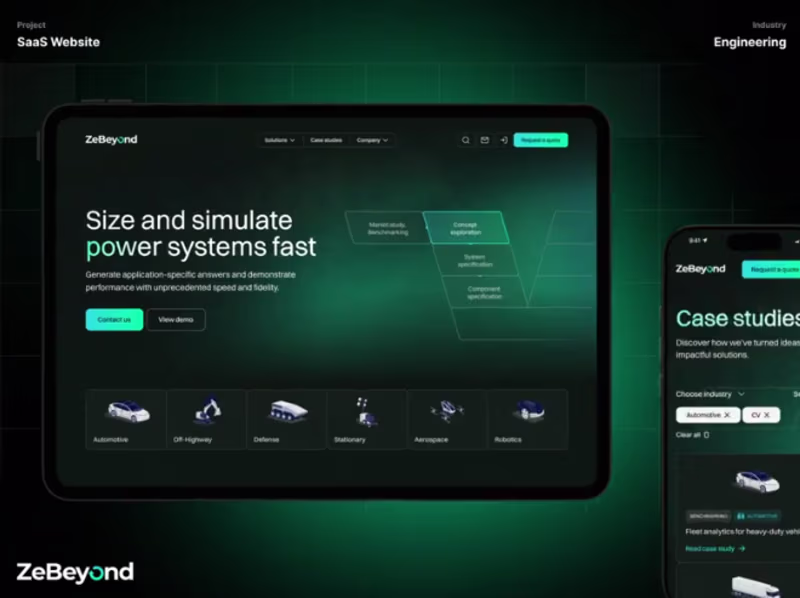 Cover image for High Tech Company Web design/Branding