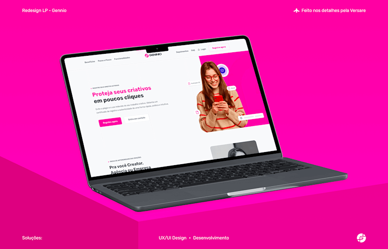 Cover image for Gennio.io - Landing Page (New Website)