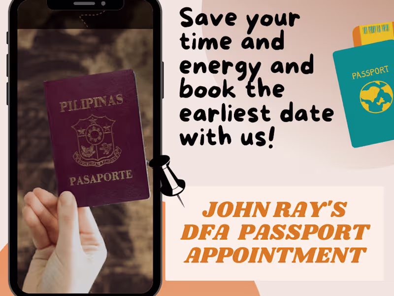 Cover image for Passport Appointment Templates