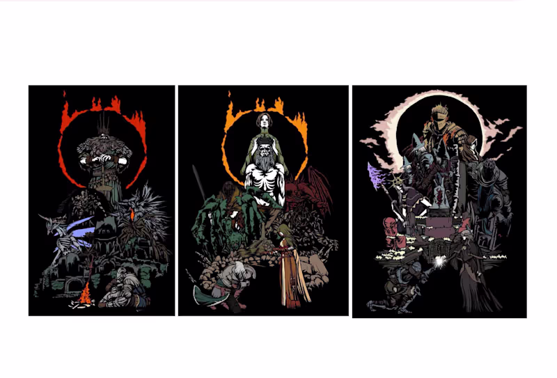 Cover image for Dark Souls illustration 