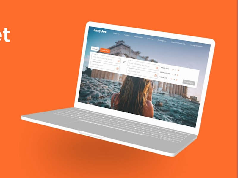 Cover image for Easy Jet UI/UX Design