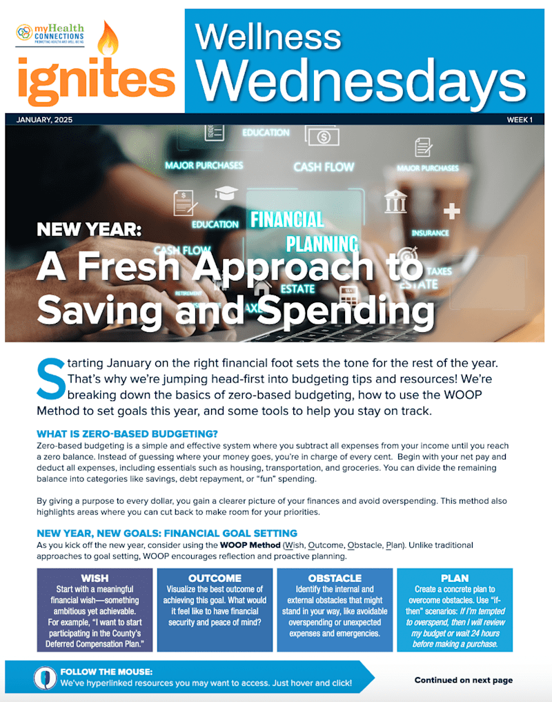 Cover image for Wellness Wednesday Newsletters and Open Enrollment Video Scripts