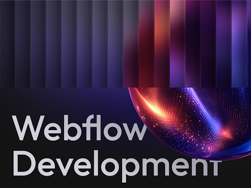 Cover image for Interactive website built in Webflow