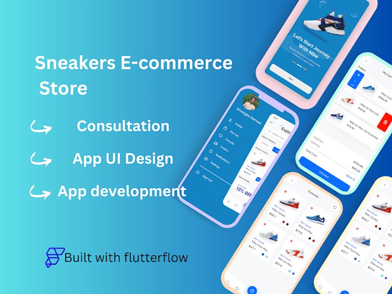 Cover image for Exclusive Sneaker Store App - Building a Unique Digital Retail 