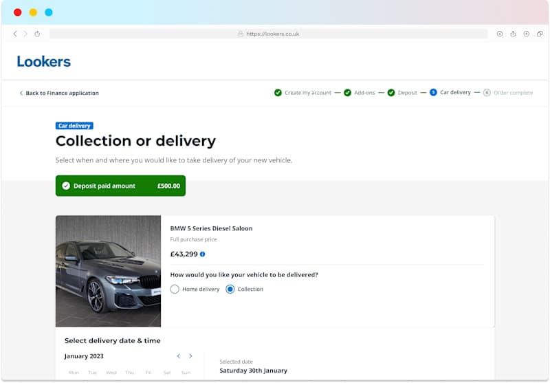 Cover image for Online Car Purchase