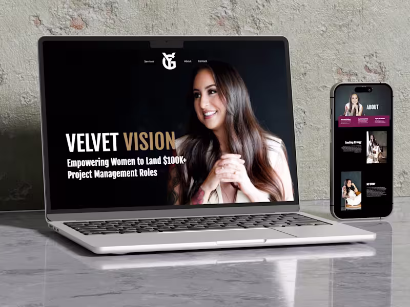 Cover image for Client: Yonelly Gutierrez, Consultant. Personal Brand Website