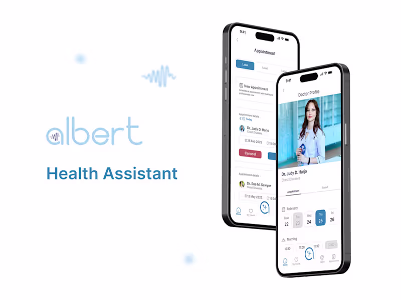 Cover image for Albert Health Assistant Simplifying the Appointment Flow