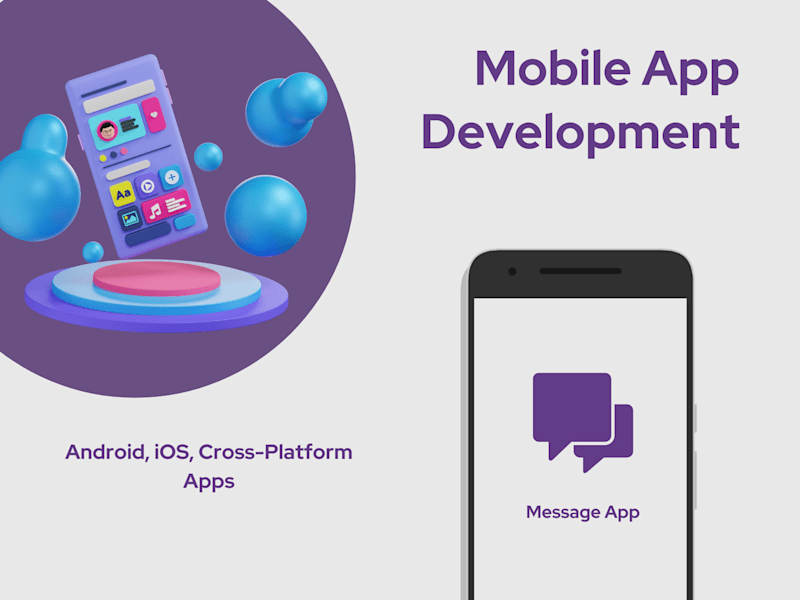Cover image for I will develop a high-performance cross-platform mobile app