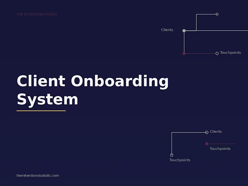 Cover image for  Client Onboarding System
