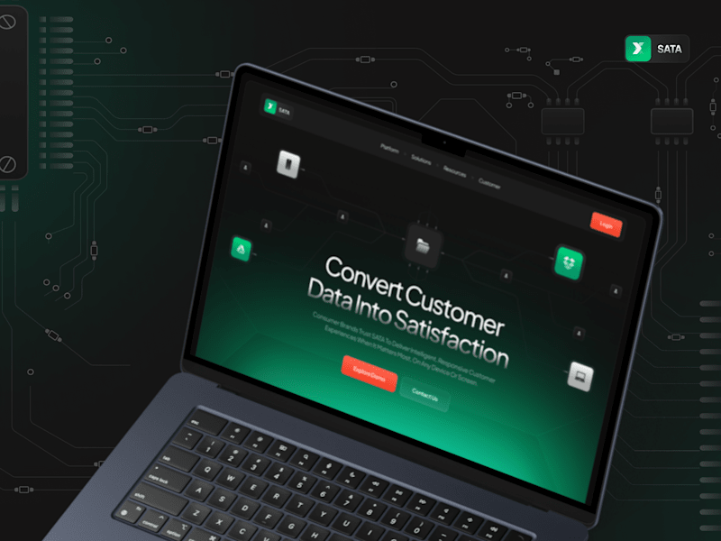 Cover image for Sata Website Design