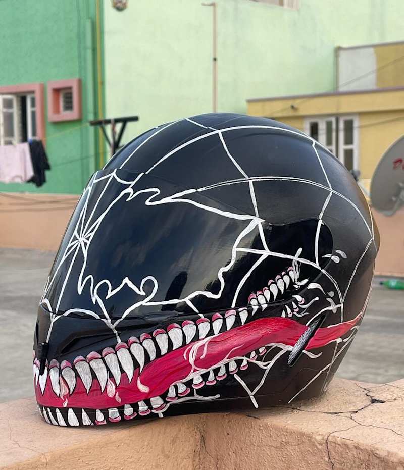 Cover image for Customized Venom Helmet