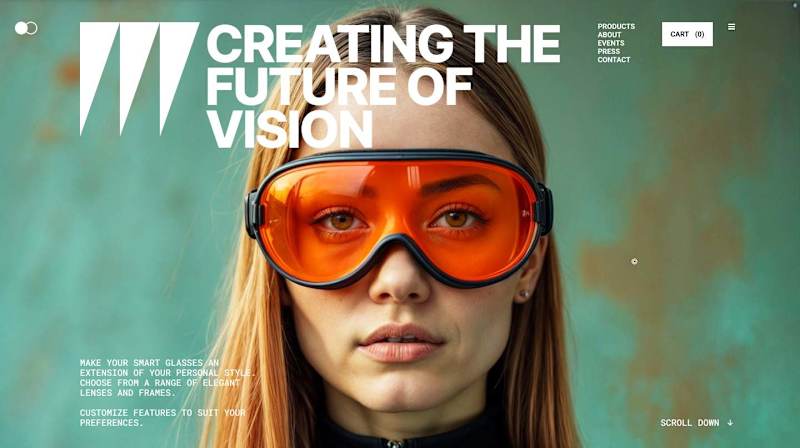 Cover image for Landing Page for Sports Sunglass