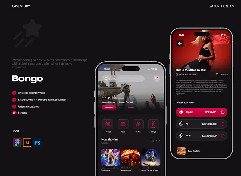 Cover image for Bongo App: Revolutionizing Entertainment Discovery 