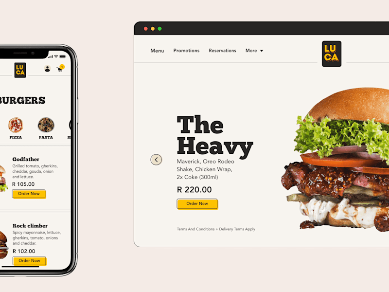 Cover image for Luca Restaurant