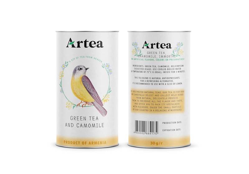 Cover image for Bird illustrations for "Artea"