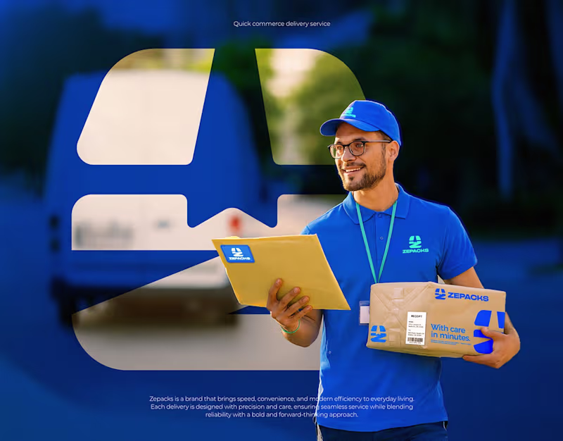 Cover image for Zepacks Branding & Logo Animation | E-commerce Delivery