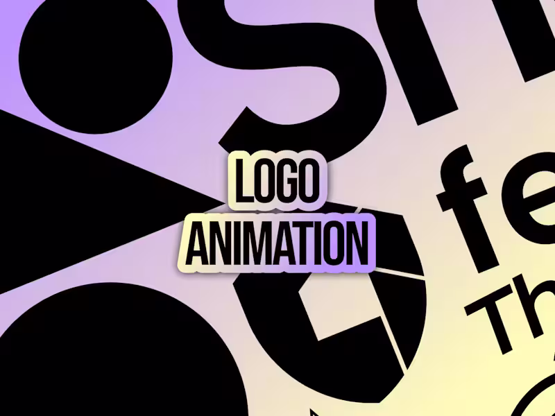 Cover image for Logo Design and Animation: Impactful Logo Animations