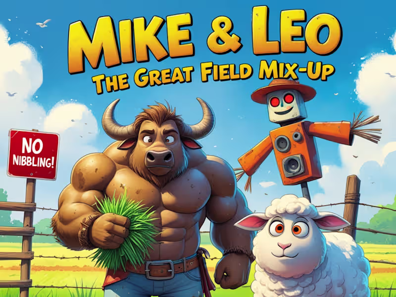 Cover image for Design disney style Children book illustration book cover design