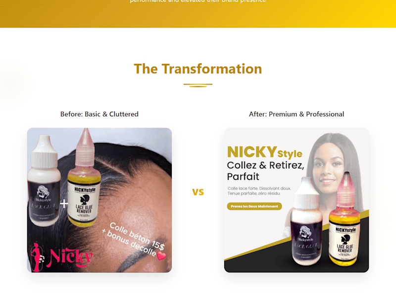 Cover image for From Cluttered to Premium: NickyStyle's Ad Redesign