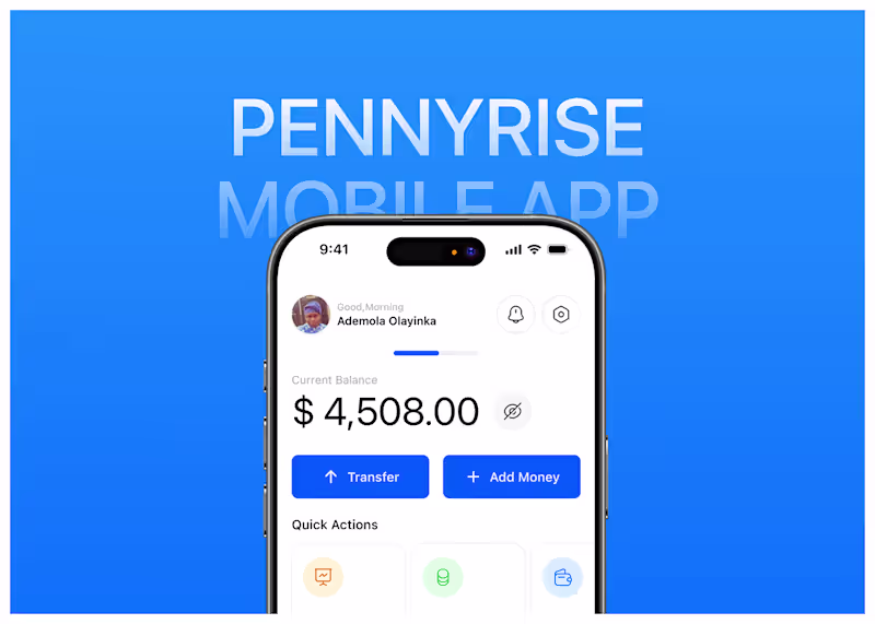 Cover image for PennyRise Mobile App