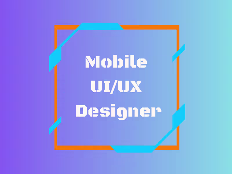 Cover image for Mobile UI/UX design