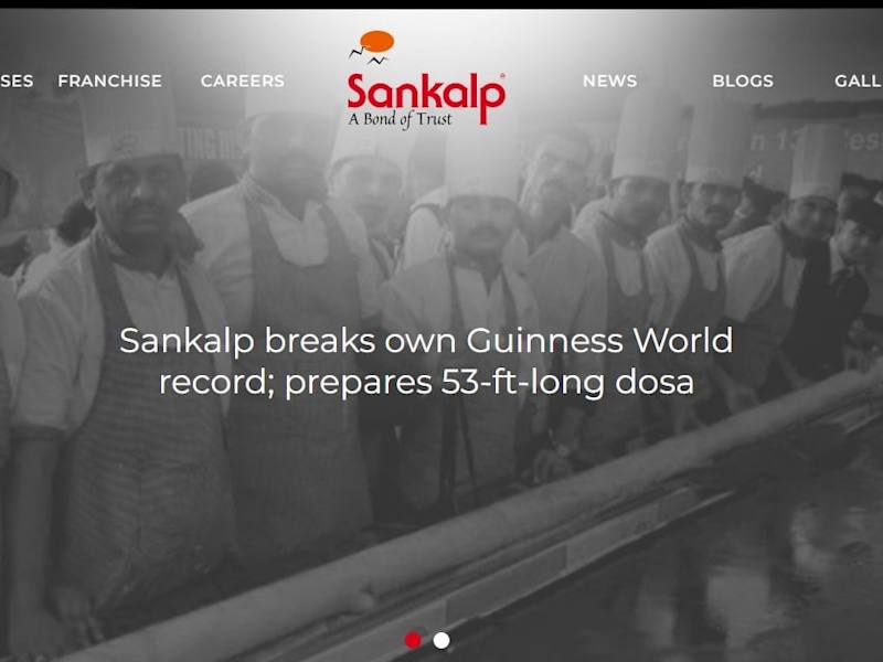 Cover image for Sankalp - A Bond of Trust - India’s Leading Restaurant Franchis…