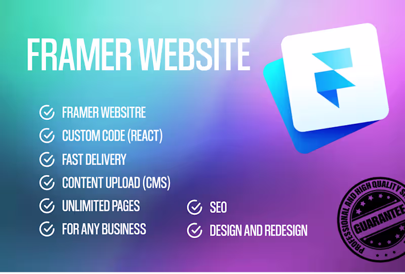Cover image for Convert Figma to Framer