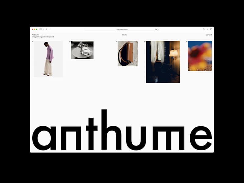 Cover image for Anthume Studio - Framer Website