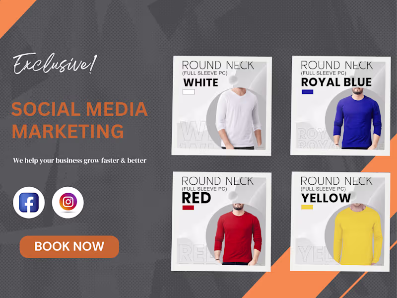 Cover image for Facebook Ad Campaign: Men's Shirts