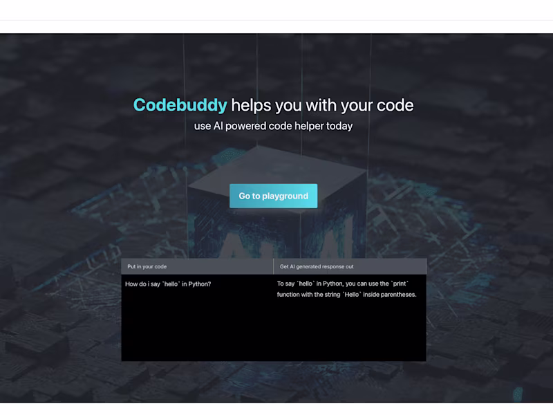 Cover image for Codebuddy