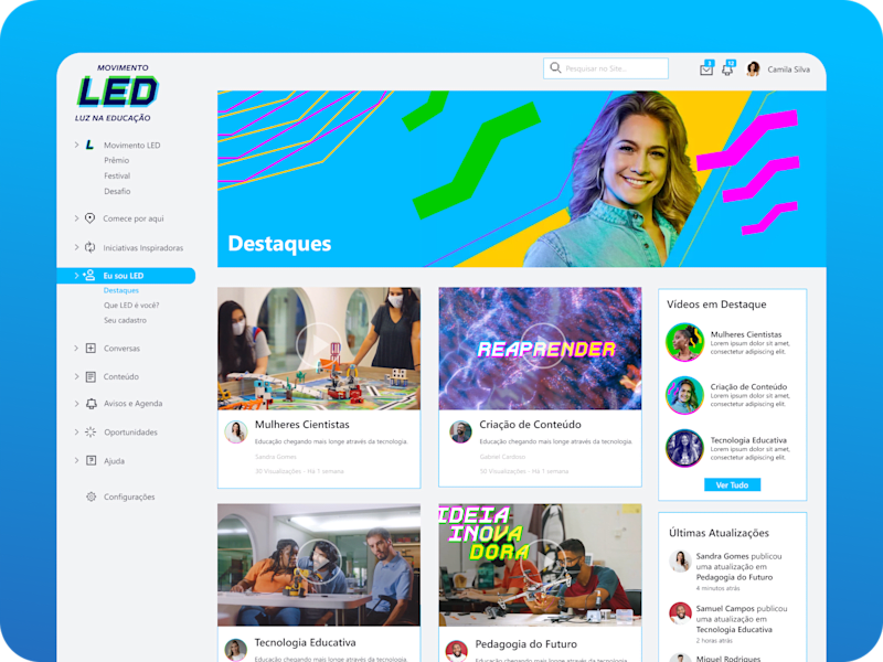 Cover image for LED Movement - UX/UI and MVP Launch
