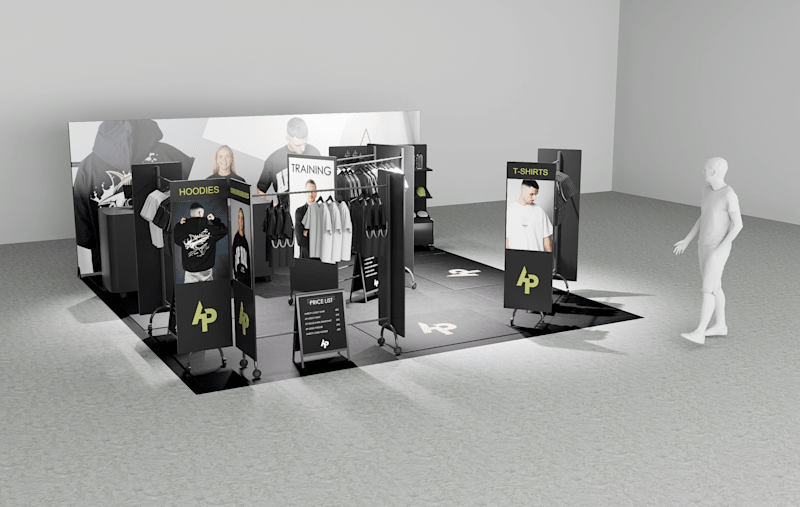 Cover image for Concept 'pop-up shop' design