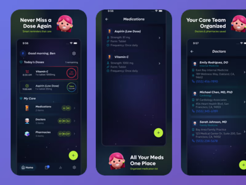 Cover image for Pill Mom - Never Miss a Dose Again