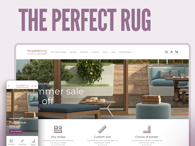 Cover image for The Perfect Rug E-commerce Site