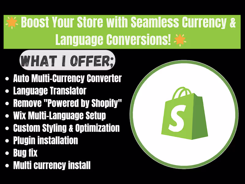 Cover image for I'll boost shopify sales marketing sale funnel traffic promotion