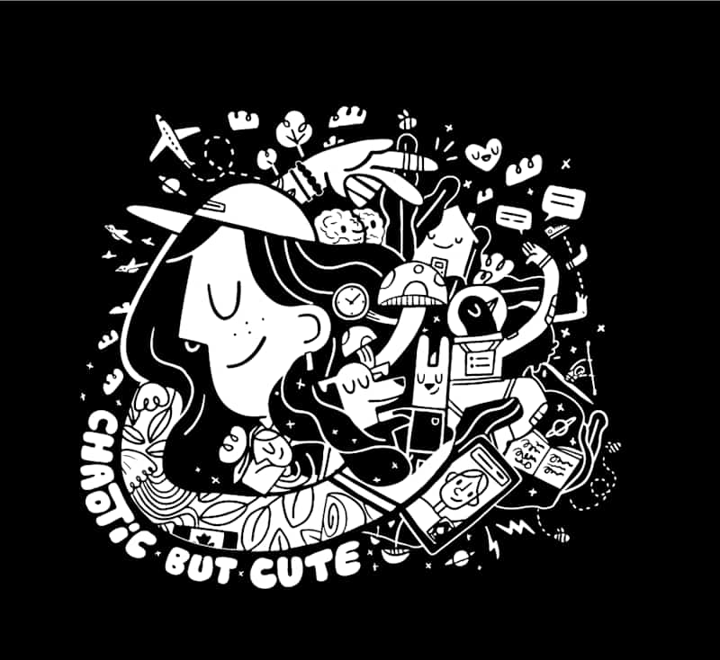 Cover image for Chaotic But Cute Shirt