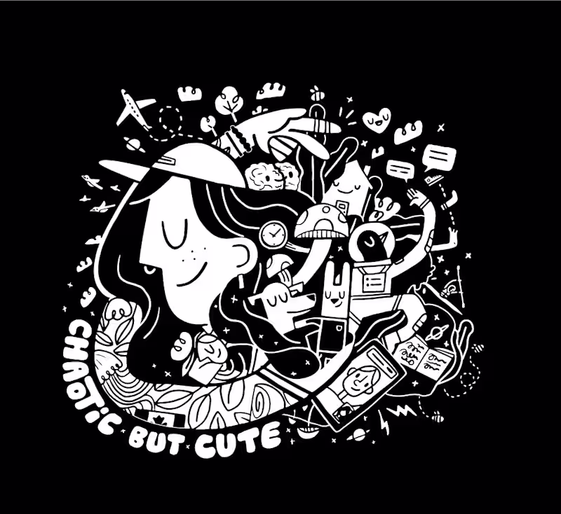 Cover image for Chaotic But Cute Shirt