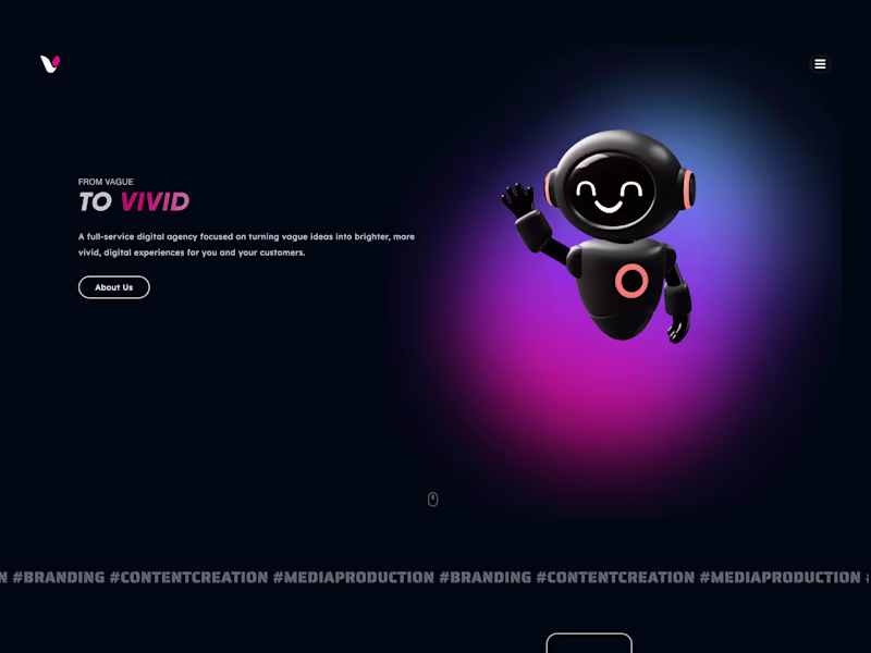 Cover image for Vivid Media Website Design & Development