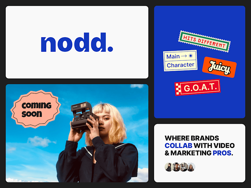 Cover image for Nodd Branding + Landing Page