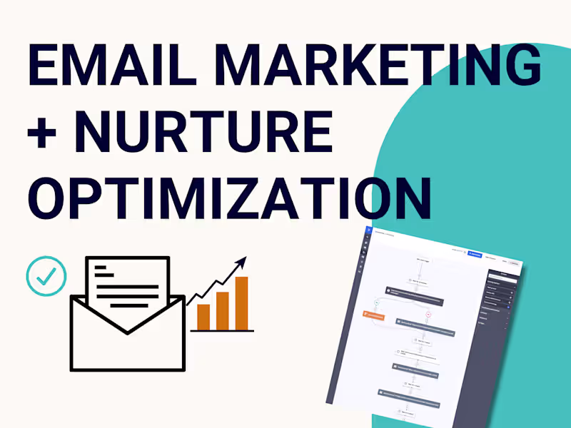 Cover image for Email Marketing Strategy + Nurture Funnel Optimization