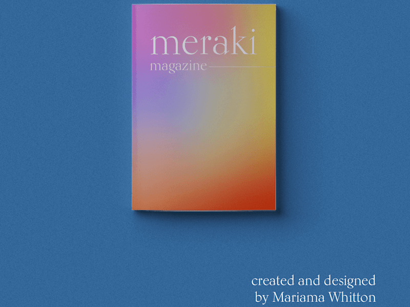Cover image for meraki magazine
