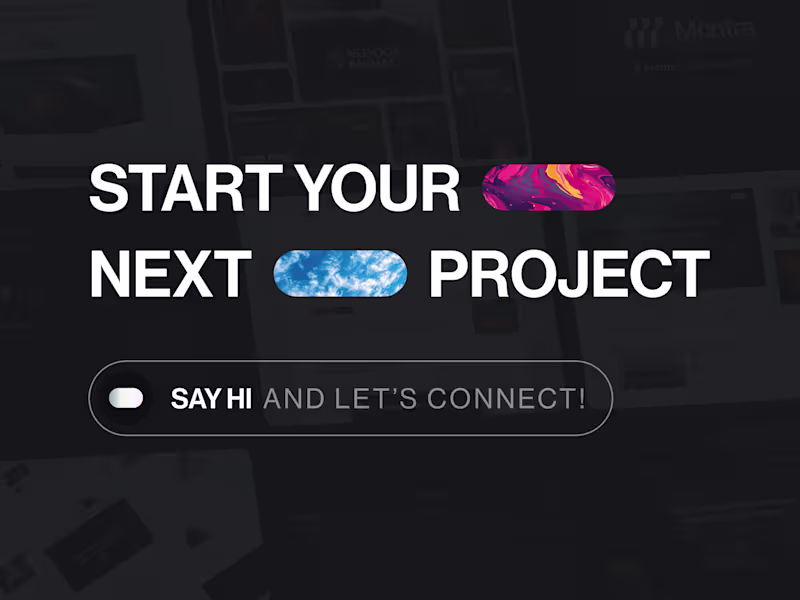 Cover image for Design & Framer Website