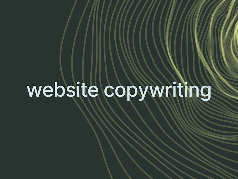 Cover image for Branded website copywriting 