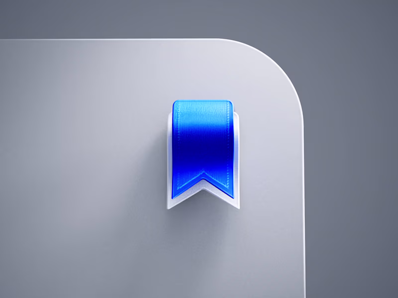 Cover image for 3D Bookmark