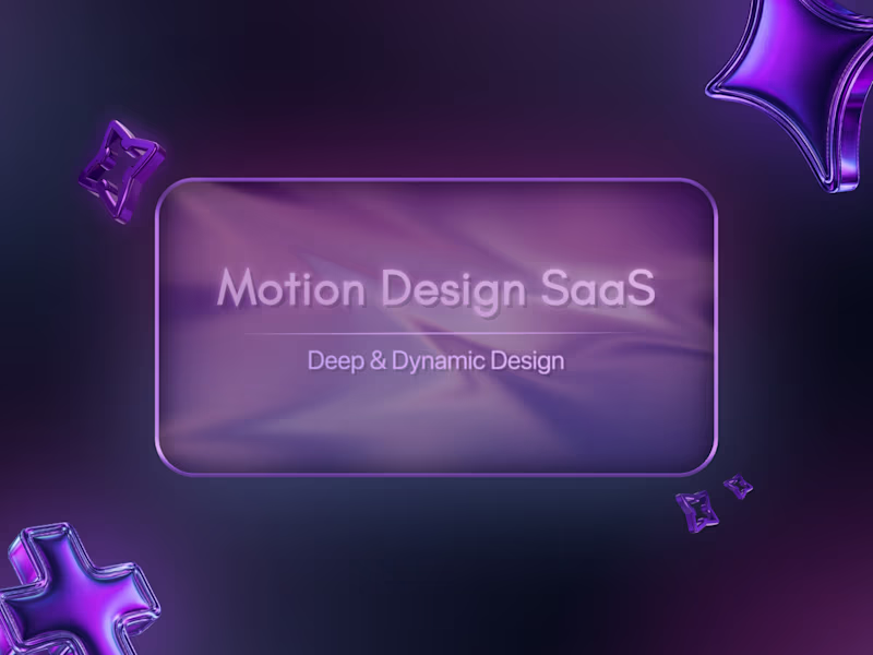 Cover image for  Custom SaaS Motion Graphics Video to Improve Conversion