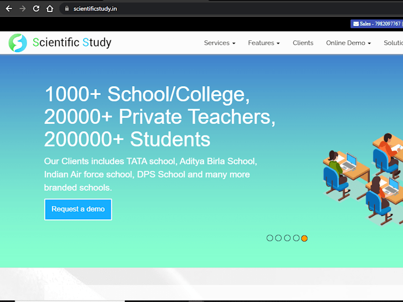 Cover image for Scientific Study | A School Management System in India